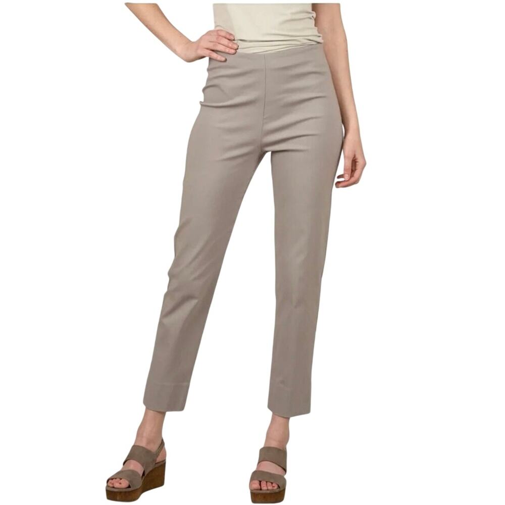 Equestrian Designs Sand Milo Pull On Slim Leg Ankle Pant NEW Size S Small